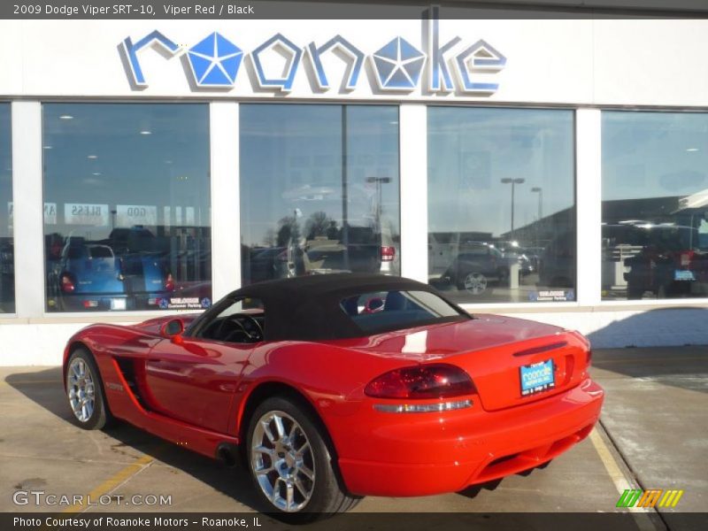 Viper Red / Black 2009 Dodge Viper SRT-10