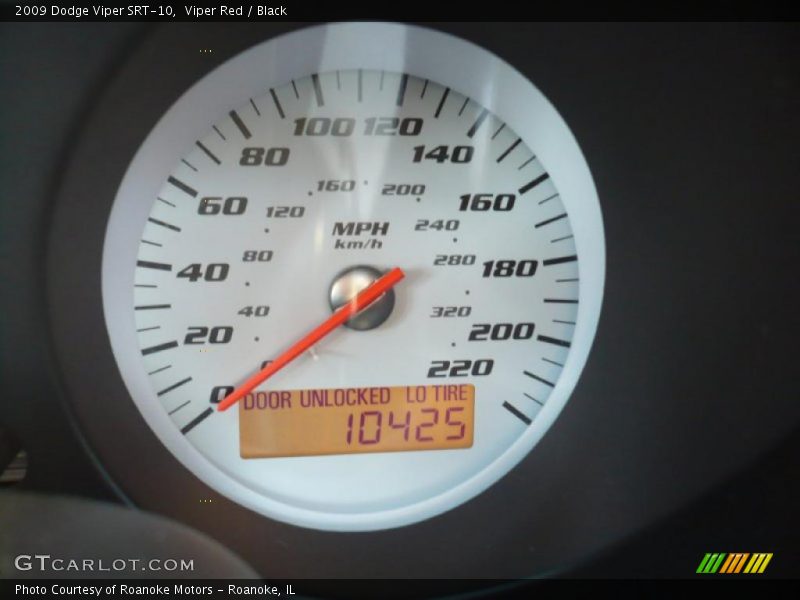 Viper Red / Black 2009 Dodge Viper SRT-10