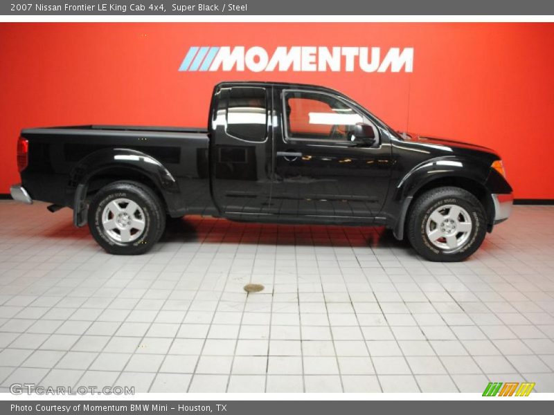 Super Black / Steel 2007 Nissan Frontier LE King Cab 4x4