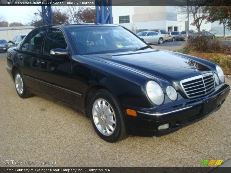 Black / Charcoal 2000 Mercedes-Benz E 320 Sedan