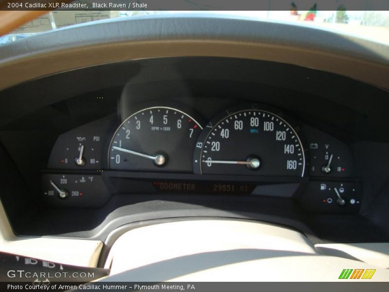  2004 XLR Roadster Roadster Gauges