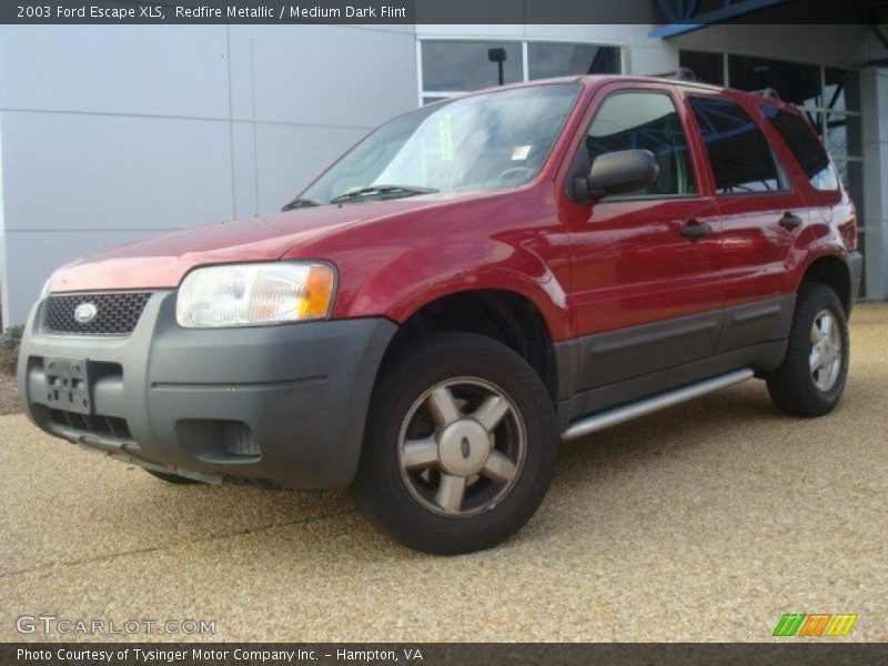 Redfire Metallic / Medium Dark Flint 2003 Ford Escape XLS