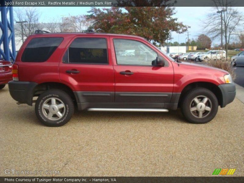 Redfire Metallic / Medium Dark Flint 2003 Ford Escape XLS