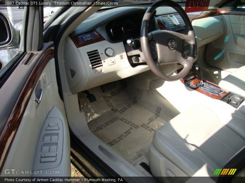 Titanium ChromaFlair / Shale/Cocoa 2007 Cadillac DTS Luxury