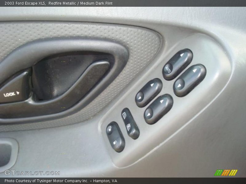 Redfire Metallic / Medium Dark Flint 2003 Ford Escape XLS