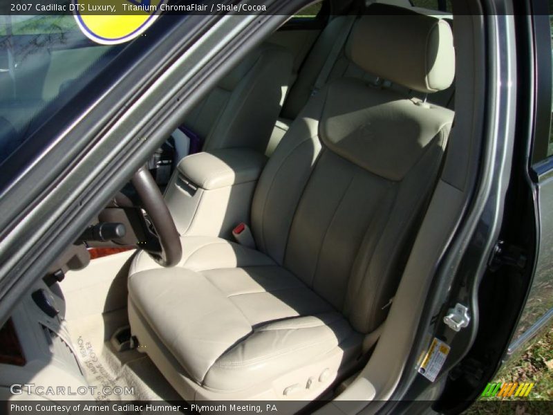 Titanium ChromaFlair / Shale/Cocoa 2007 Cadillac DTS Luxury