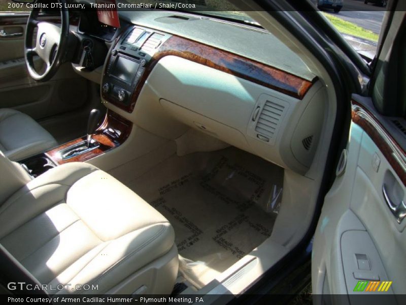 Titanium ChromaFlair / Shale/Cocoa 2007 Cadillac DTS Luxury