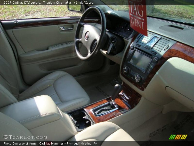 Titanium ChromaFlair / Shale/Cocoa 2007 Cadillac DTS Luxury
