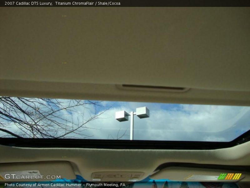 Titanium ChromaFlair / Shale/Cocoa 2007 Cadillac DTS Luxury