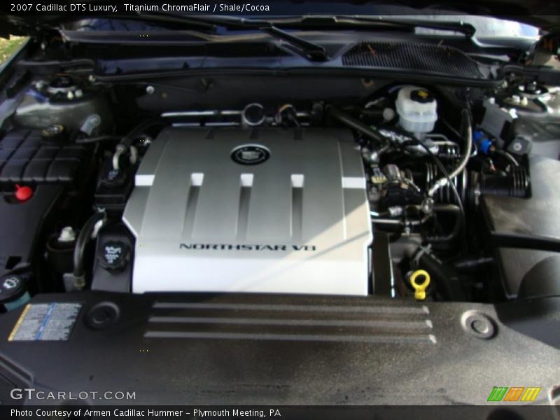 Titanium ChromaFlair / Shale/Cocoa 2007 Cadillac DTS Luxury