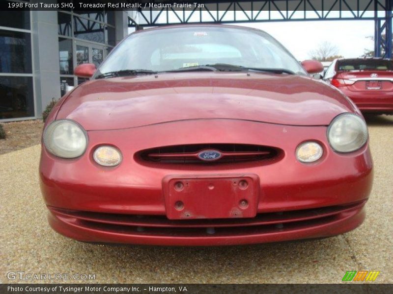 Toreador Red Metallic / Medium Prairie Tan 1998 Ford Taurus SHO