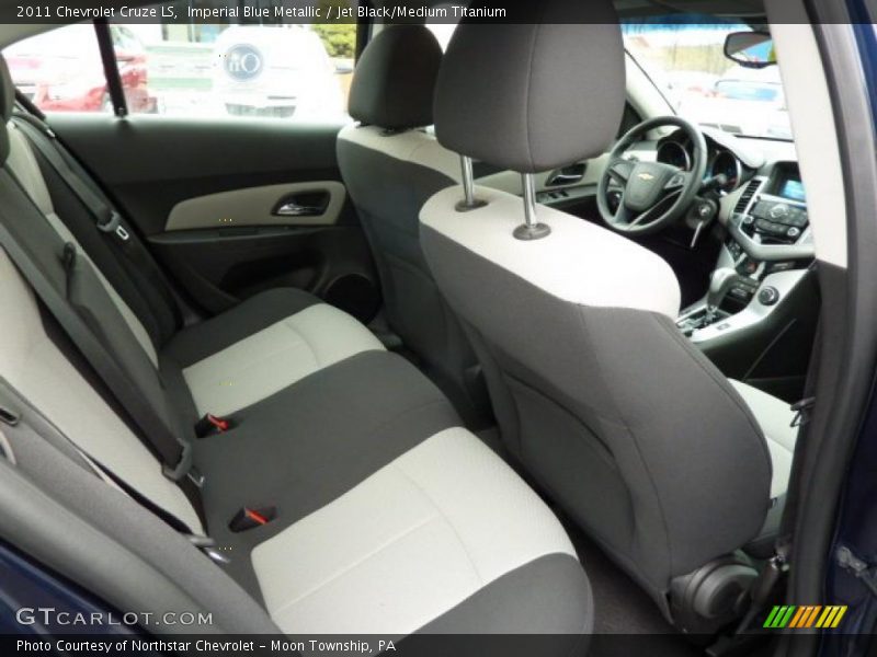 Imperial Blue Metallic / Jet Black/Medium Titanium 2011 Chevrolet Cruze LS