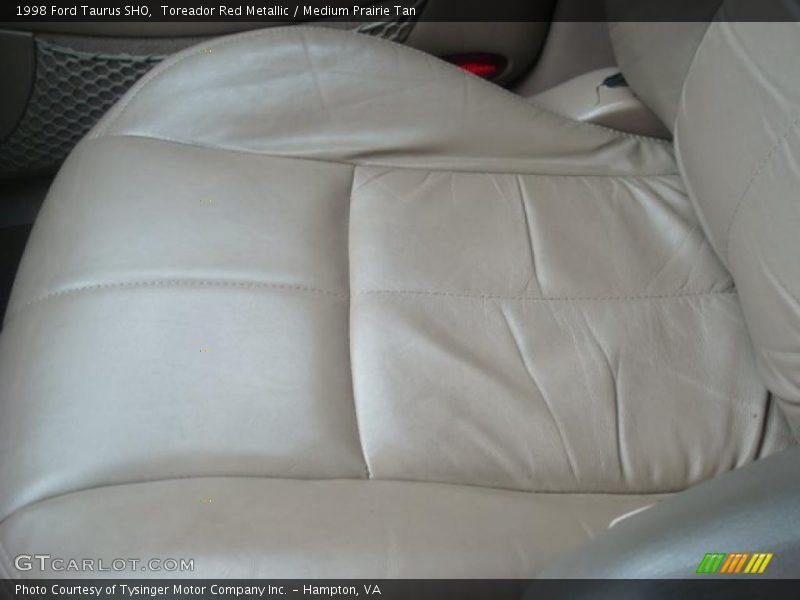 Toreador Red Metallic / Medium Prairie Tan 1998 Ford Taurus SHO