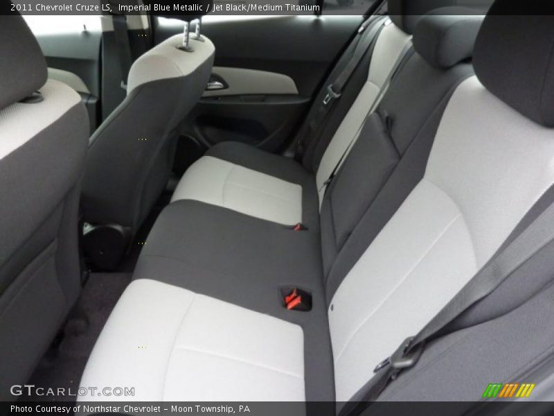 Imperial Blue Metallic / Jet Black/Medium Titanium 2011 Chevrolet Cruze LS