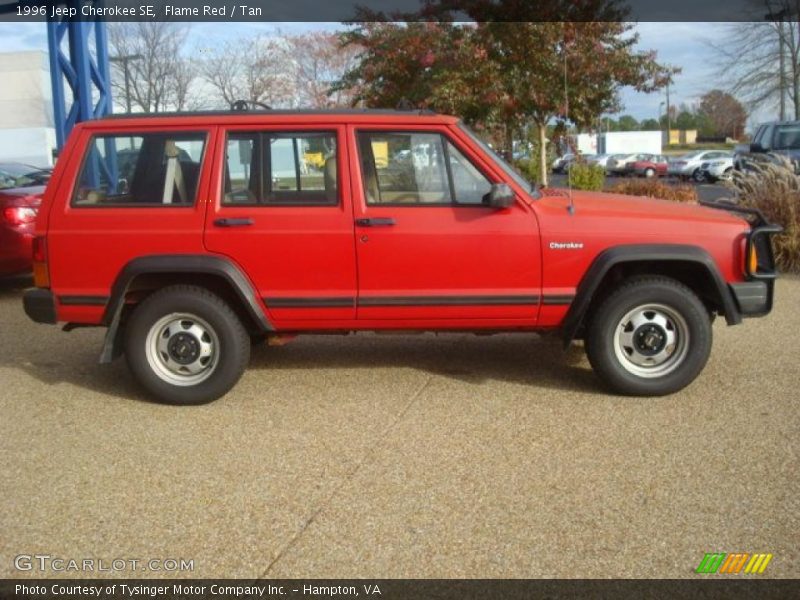  1996 Cherokee SE Flame Red