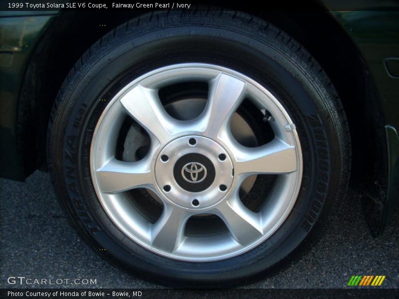 Fairway Green Pearl / Ivory 1999 Toyota Solara SLE V6 Coupe