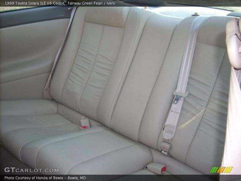 Fairway Green Pearl / Ivory 1999 Toyota Solara SLE V6 Coupe