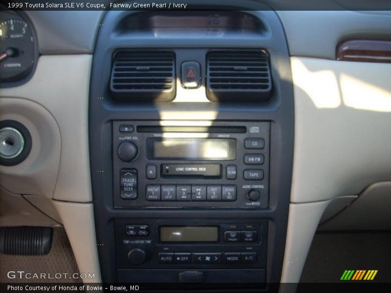 Fairway Green Pearl / Ivory 1999 Toyota Solara SLE V6 Coupe