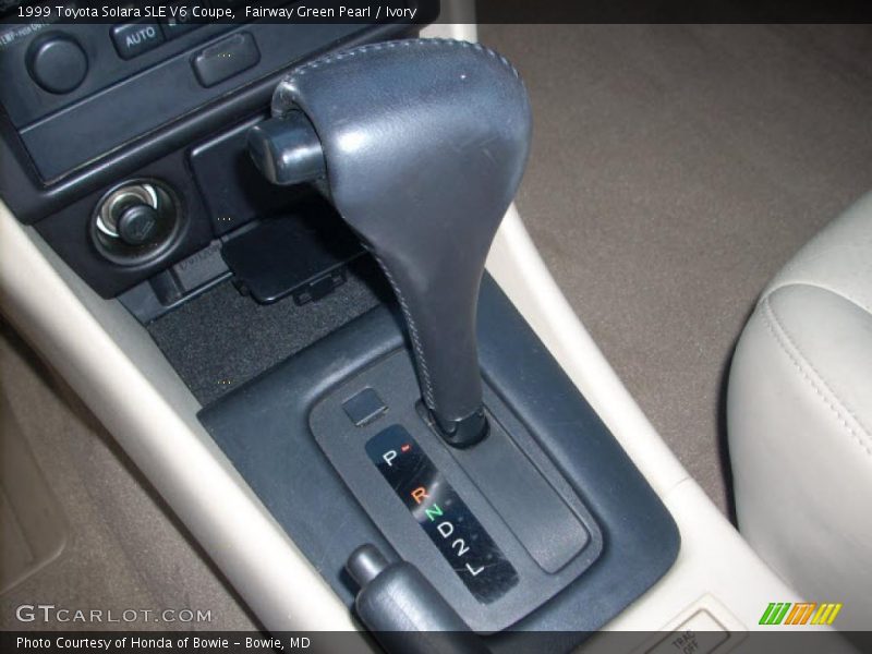 Fairway Green Pearl / Ivory 1999 Toyota Solara SLE V6 Coupe