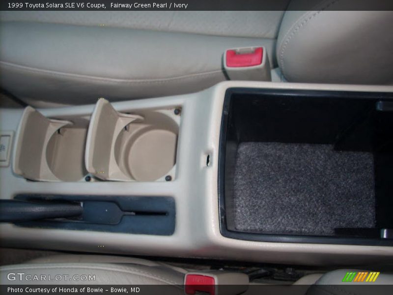Fairway Green Pearl / Ivory 1999 Toyota Solara SLE V6 Coupe