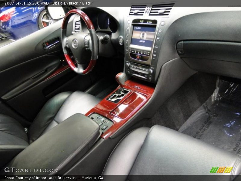 Obsidian Black / Black 2007 Lexus GS 350 AWD