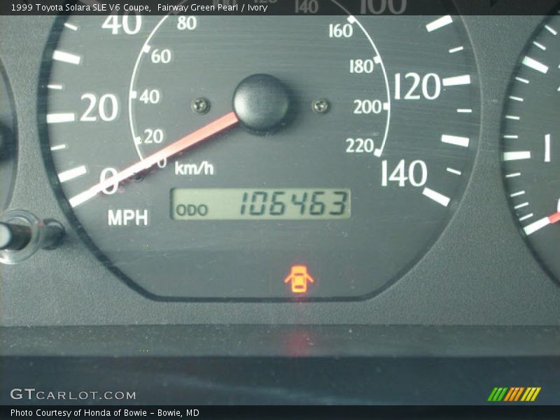 Fairway Green Pearl / Ivory 1999 Toyota Solara SLE V6 Coupe