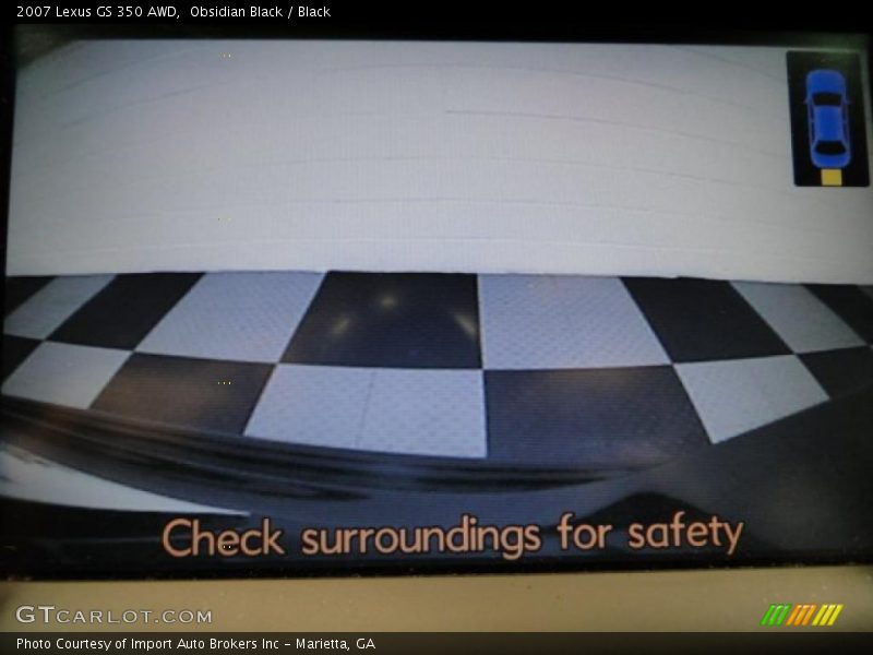 Obsidian Black / Black 2007 Lexus GS 350 AWD