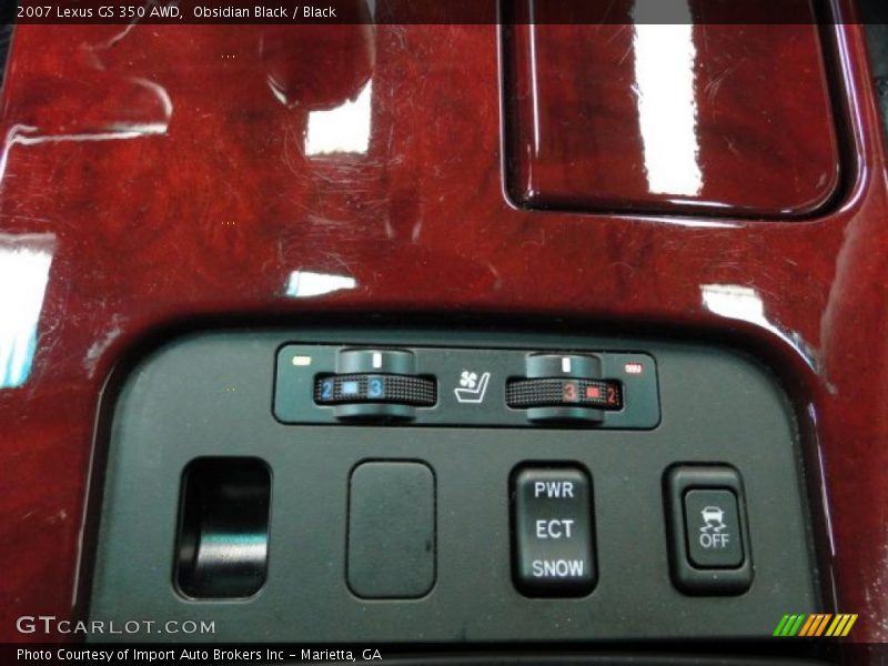 Obsidian Black / Black 2007 Lexus GS 350 AWD