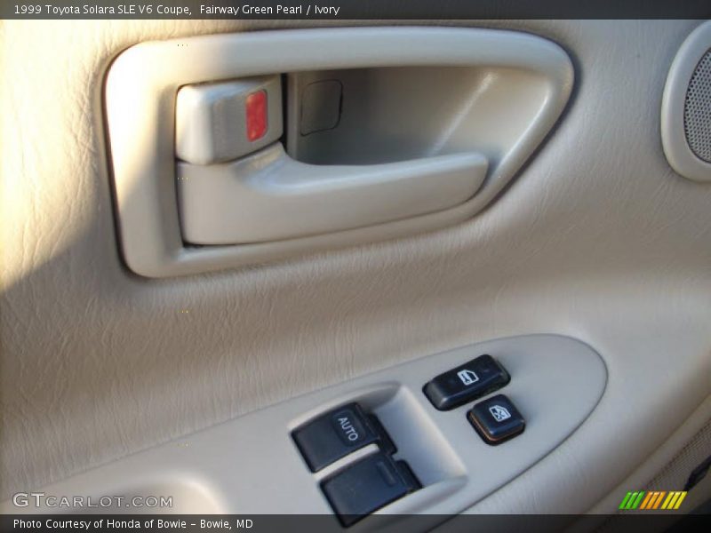 Fairway Green Pearl / Ivory 1999 Toyota Solara SLE V6 Coupe