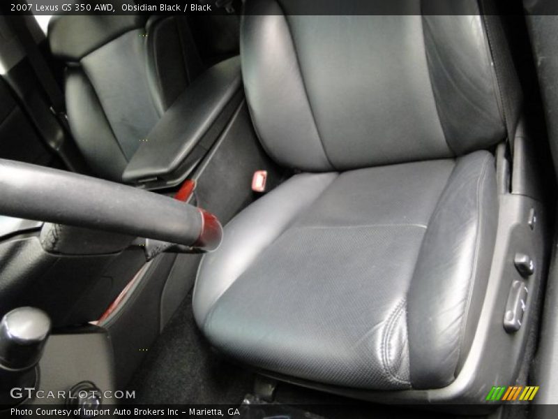 Obsidian Black / Black 2007 Lexus GS 350 AWD