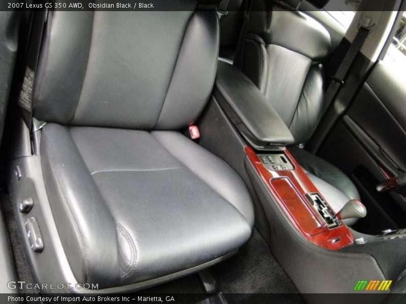 Obsidian Black / Black 2007 Lexus GS 350 AWD