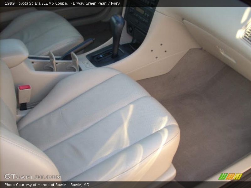 Fairway Green Pearl / Ivory 1999 Toyota Solara SLE V6 Coupe