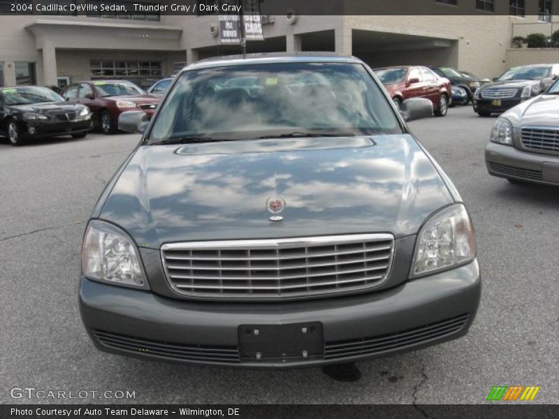 Thunder Gray / Dark Gray 2004 Cadillac DeVille Sedan