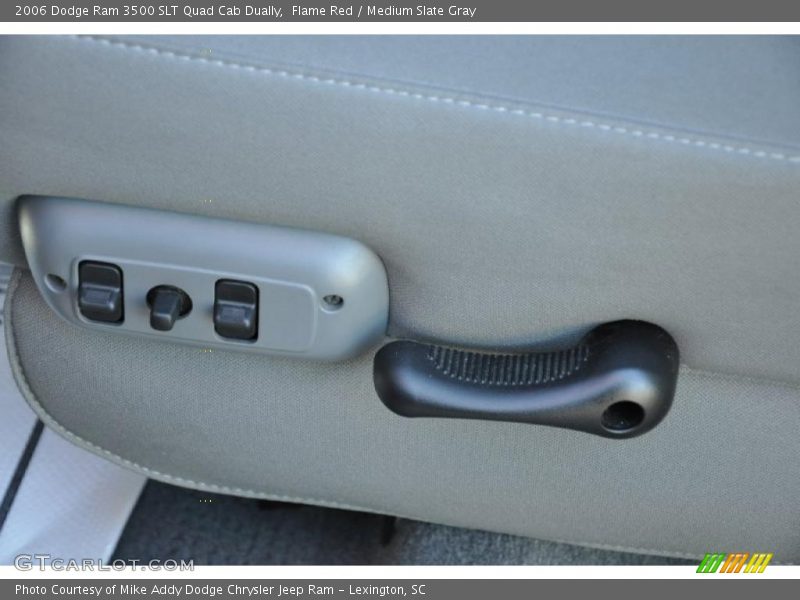 Flame Red / Medium Slate Gray 2006 Dodge Ram 3500 SLT Quad Cab Dually