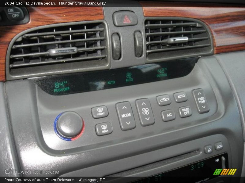 Controls of 2004 DeVille Sedan