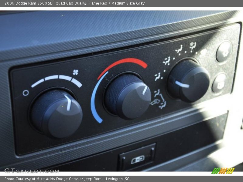 Flame Red / Medium Slate Gray 2006 Dodge Ram 3500 SLT Quad Cab Dually