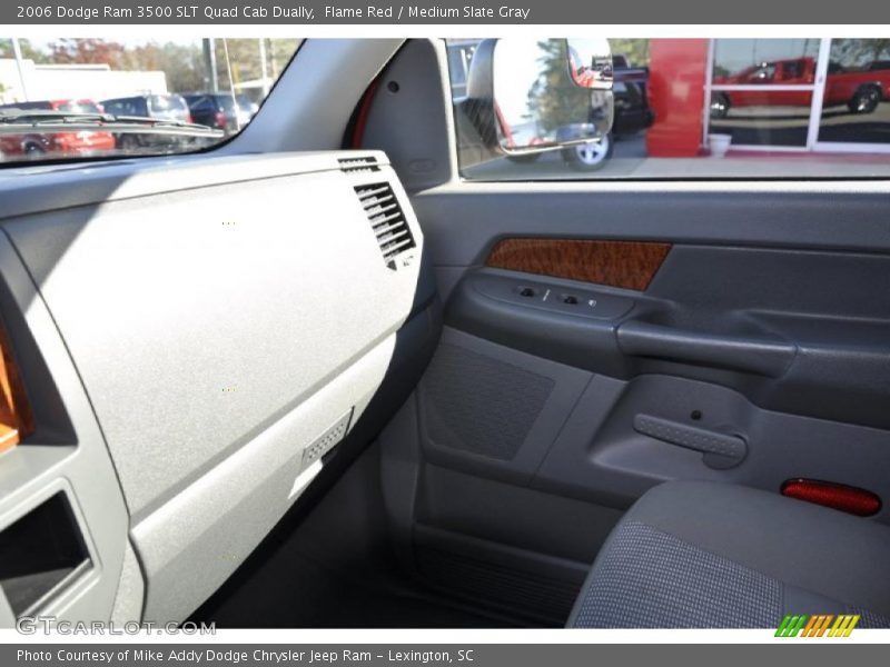 Flame Red / Medium Slate Gray 2006 Dodge Ram 3500 SLT Quad Cab Dually