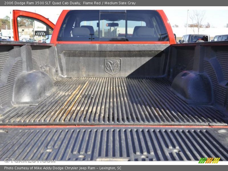 Flame Red / Medium Slate Gray 2006 Dodge Ram 3500 SLT Quad Cab Dually