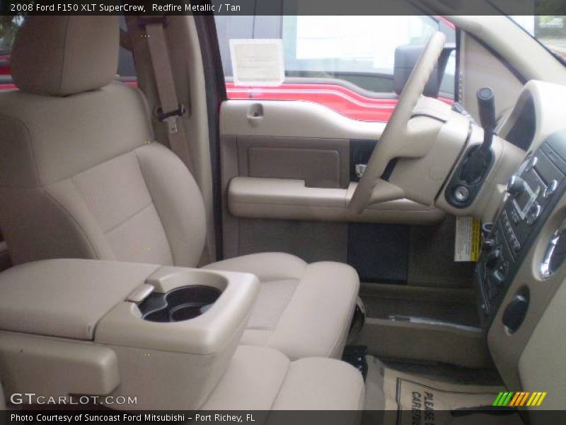 Redfire Metallic / Tan 2008 Ford F150 XLT SuperCrew