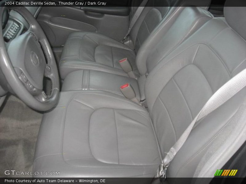 Thunder Gray / Dark Gray 2004 Cadillac DeVille Sedan