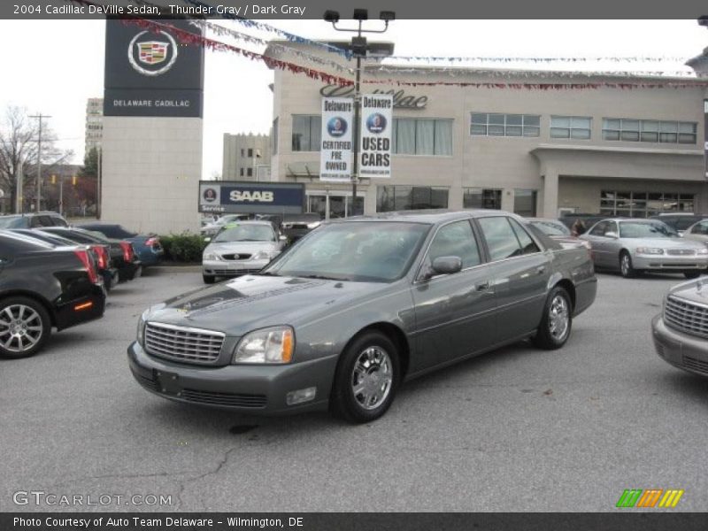 Thunder Gray / Dark Gray 2004 Cadillac DeVille Sedan