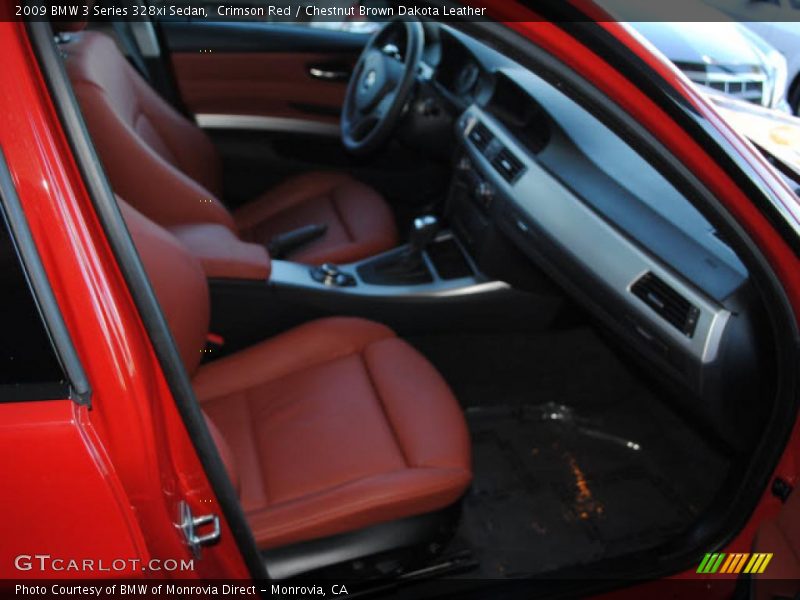  2009 3 Series 328xi Sedan Chestnut Brown Dakota Leather Interior
