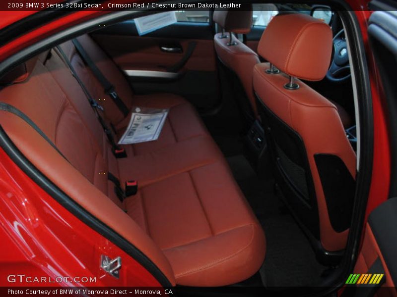  2009 3 Series 328xi Sedan Chestnut Brown Dakota Leather Interior