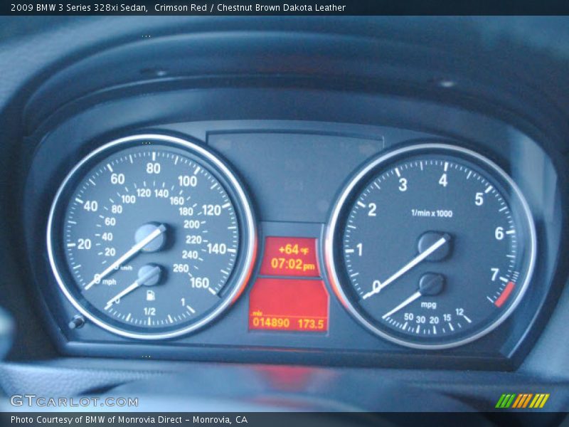  2009 3 Series 328xi Sedan 328xi Sedan Gauges