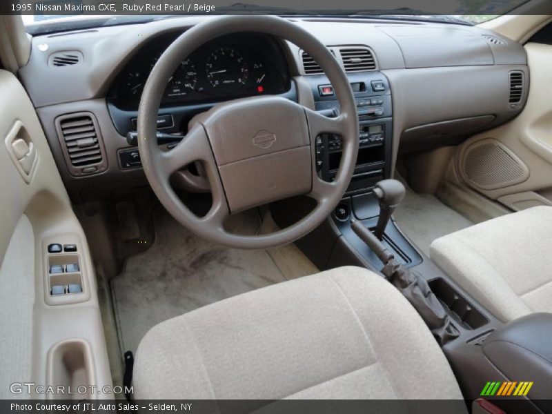Beige Interior - 1995 Maxima GXE 
