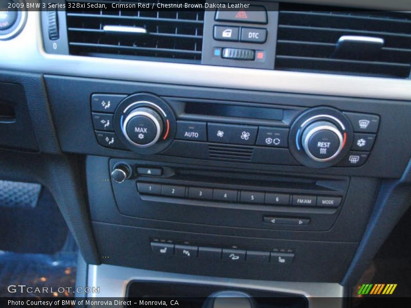 Crimson Red / Chestnut Brown Dakota Leather 2009 BMW 3 Series 328xi Sedan