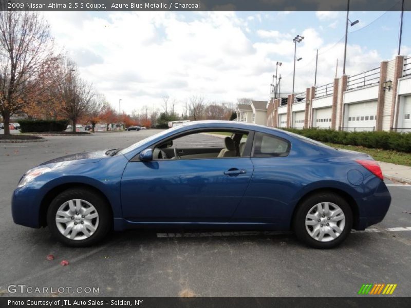 Azure Blue Metallic / Charcoal 2009 Nissan Altima 2.5 S Coupe