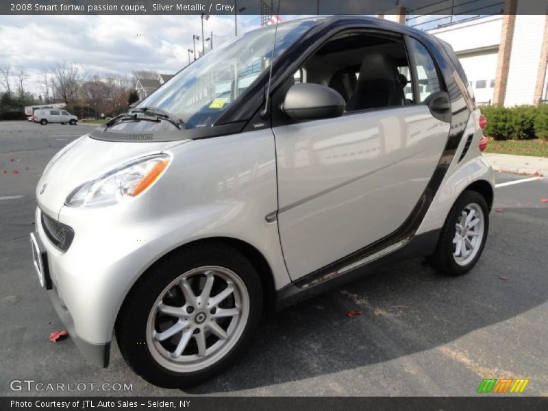Silver Metallic / Grey 2008 Smart fortwo passion coupe