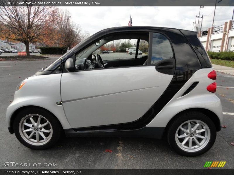 Silver Metallic / Grey 2008 Smart fortwo passion coupe