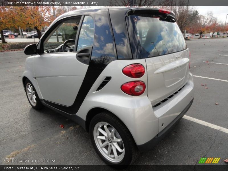 Silver Metallic / Grey 2008 Smart fortwo passion coupe
